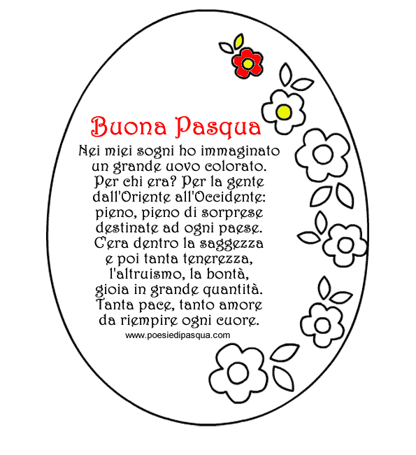 Poesie Di Natale Corte Per Bambini.Poesie Di Pasqua Tante Bellissime Poesie Di Pasqua
